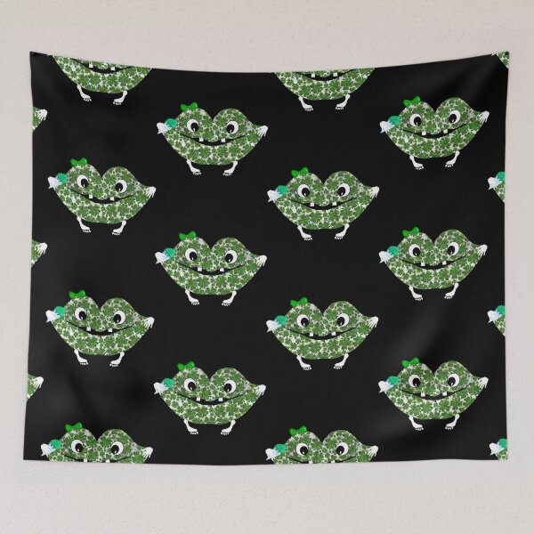 Item preview, Cute Green Clover Lips Monster - Funny Shamrock St. Patrick's Day  Gift designed and sold by r-silver.
