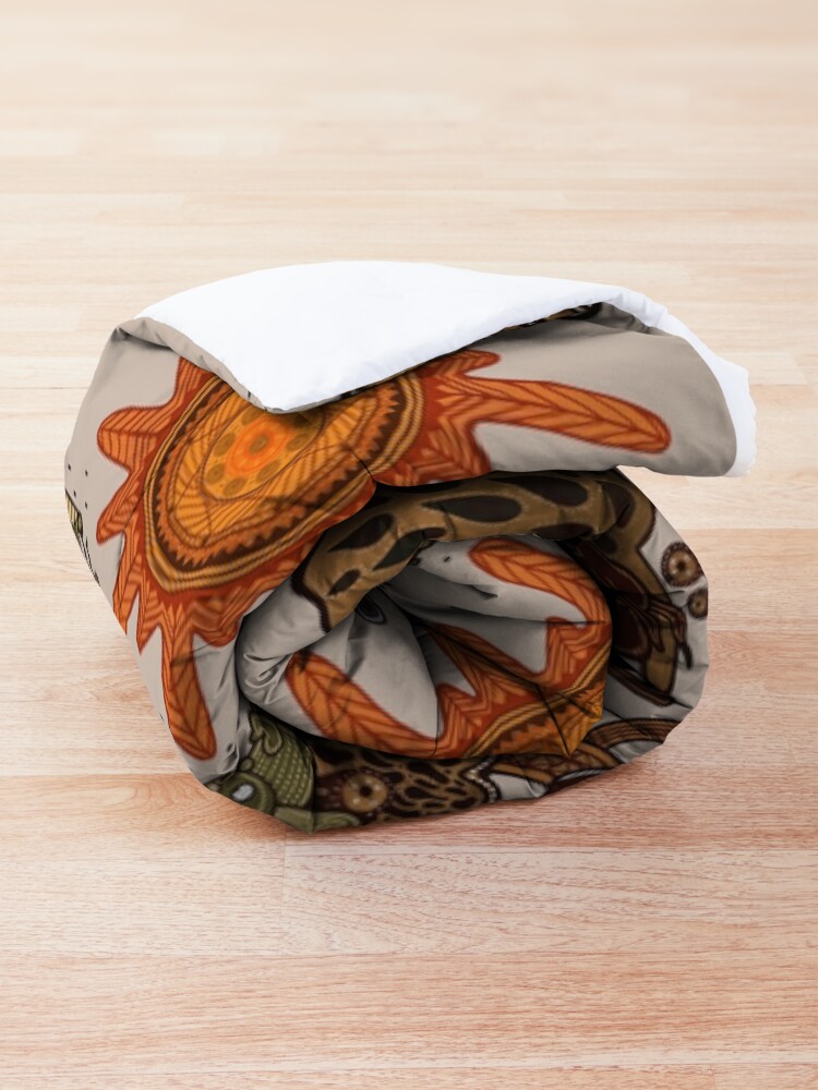 Alternate view of In The Beginning of the World - Watership Down Pattern Comforter