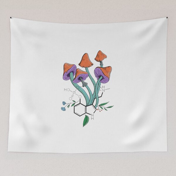 Item preview, psychedelic mushrooms designed and sold by AnyAmazingArt  ✌️.
