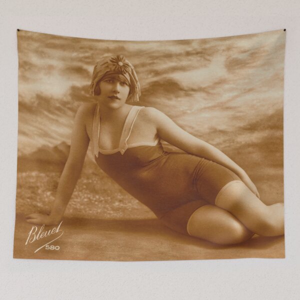 Item preview, Pretty girl of the 20s on the beach designed and sold by Francois Richet.