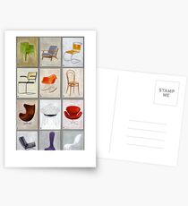 famous chairs Postcards