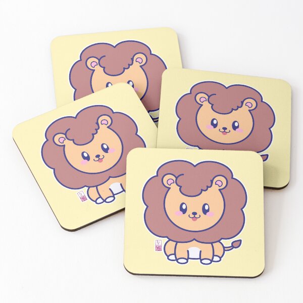 Item preview, Kawaii Lion designed and sold by ShopAshii.