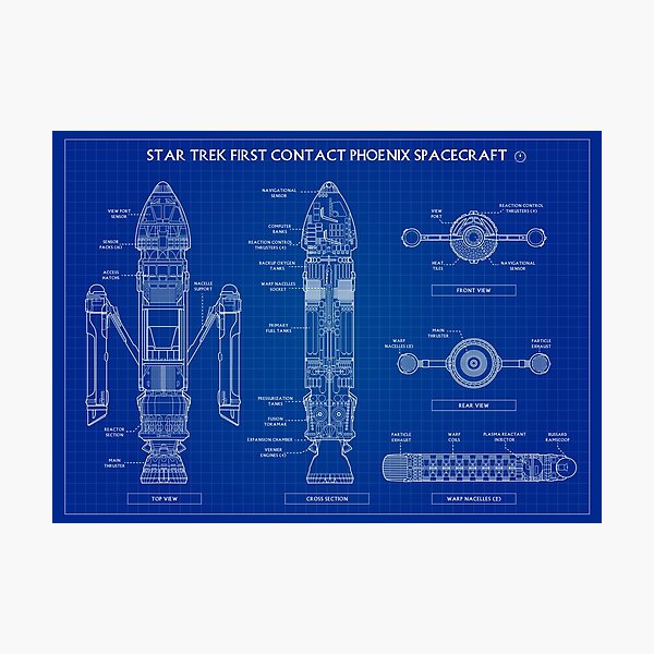 Star Trek First Contact Phoenix Spacecraft