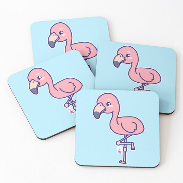 Item preview, Kawaii Flamingo designed and sold by ShopAshii.