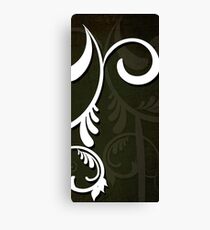 White Graphics 2 Canvas Print