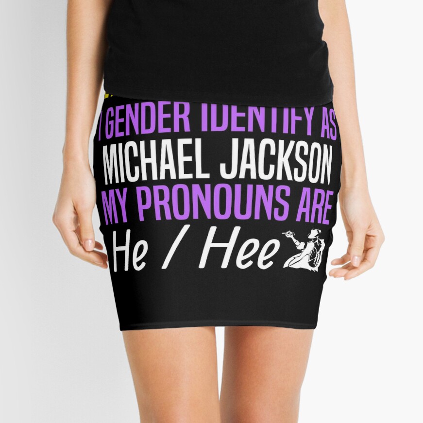 Funny Gender Pronouns Meme Gender Neutral Non Binary Joke Mini Skirt For Sale By Takeitteezee 1852