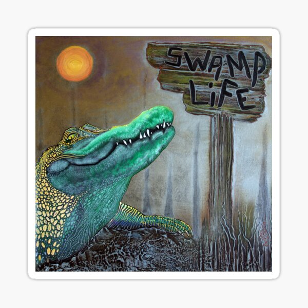 Swamp Life Sticker