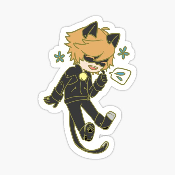 Cat Noir Stickers Redbubble