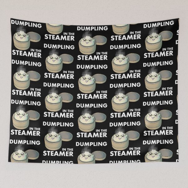 Item preview, Dumpling in the Steamer, Cute Kawaii Dumpling Lover, New Baby Announcement designed and sold by fatamyfan1.