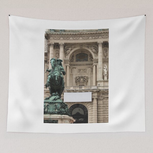 Item preview, Statue of Prince Eugen in front of Hofburg Palace Heldenplatz Vienna designed and sold by goceris.