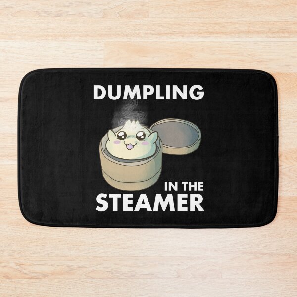 Item preview, Dumpling in the Steamer, Cute Kawaii Dumpling Lover, New Baby Announcement designed and sold by fatamyfan1.