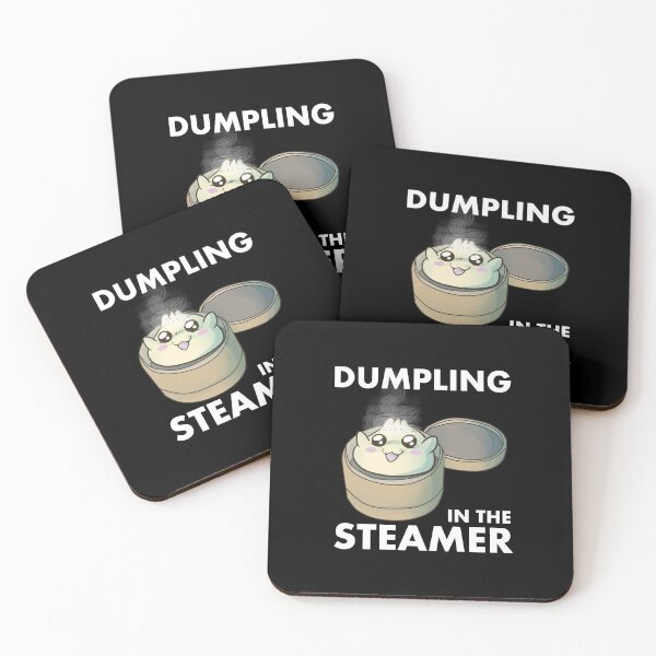 Item preview, Dumpling in the Steamer, Cute Kawaii Dumpling Lover, New Baby Announcement designed and sold by fatamyfan1.