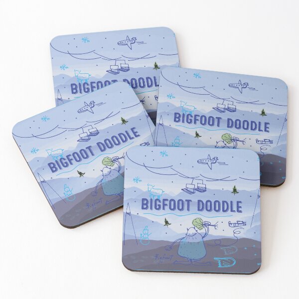 Item preview, Big foot Doodle designed and sold by durkstars.