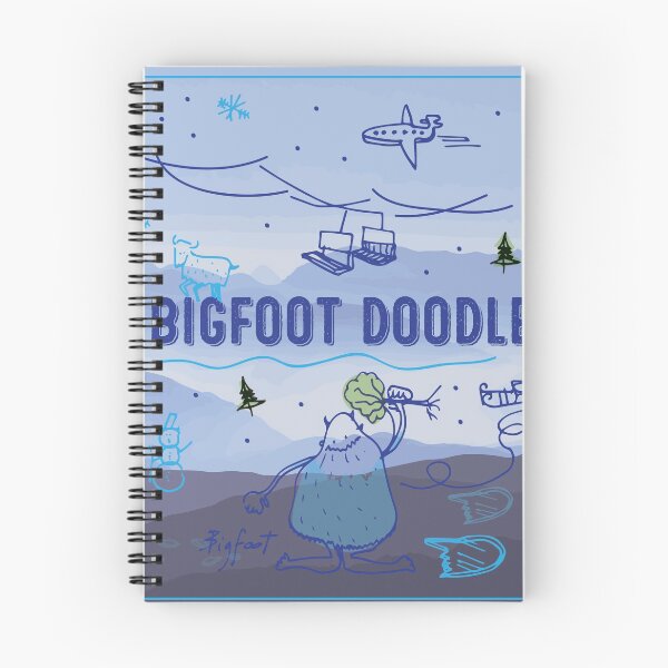 Item preview, Big foot Doodle designed and sold by durkstars.