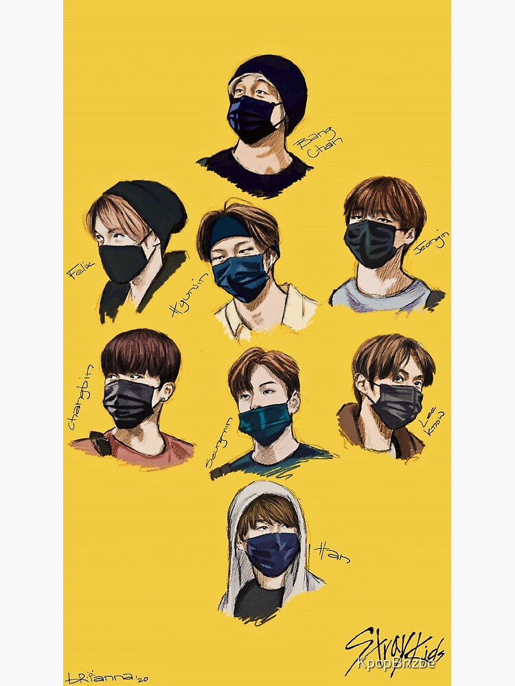 stray kids sticker by kpopbrizbe redbubble