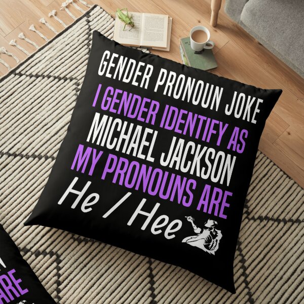 "Funny Gender Pronouns Meme Gender Neutral Non Binary Joke" Floor