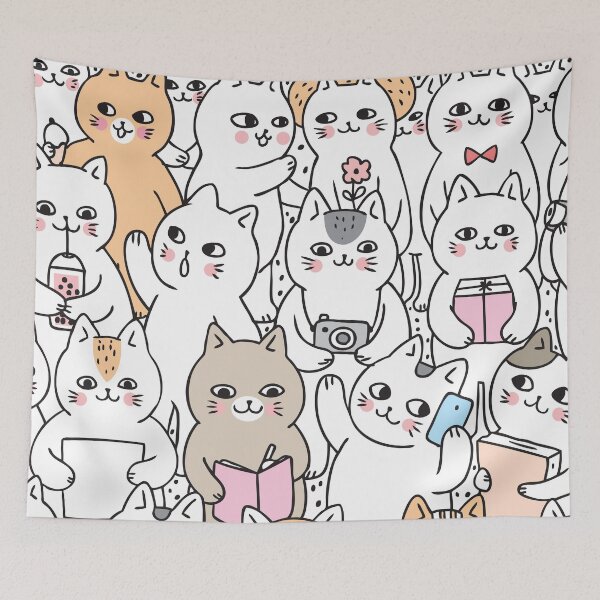 Item preview, Cat Doodles designed and sold by durkstars.