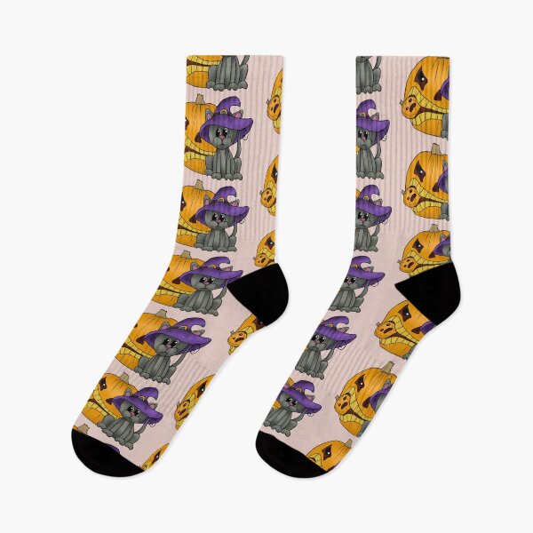 Item preview, Pumpkin and cat designed and sold by Blumchen.
