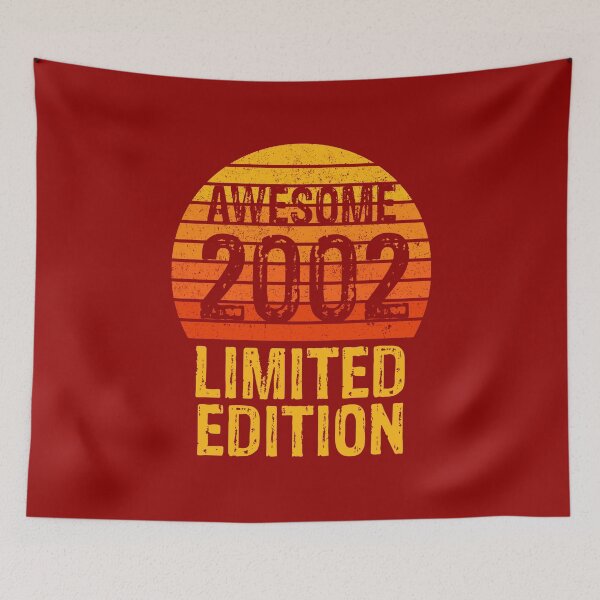 Item preview,  2002 Birthday 18 Year Old Vintage Made in 2002 Bday Limited Edition designed and sold by MagicBoutique.