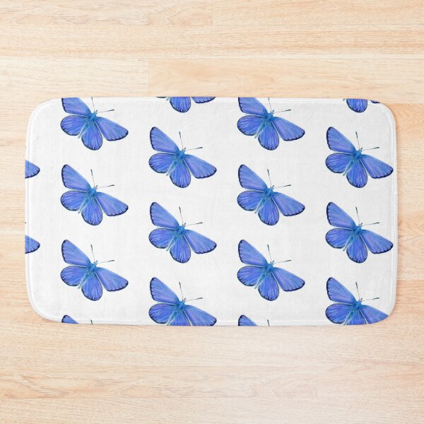 Item preview, Adonis Blue Butterfly Watercolor Painting Artwork designed and sold by Alison Langridge.