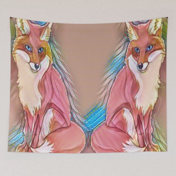 Item preview, pretty foxes designed and sold by BellsPainting.