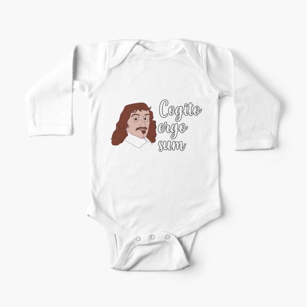 Cogito Ergo Sum Baby One Piece By Dexterdonkey Redbubble