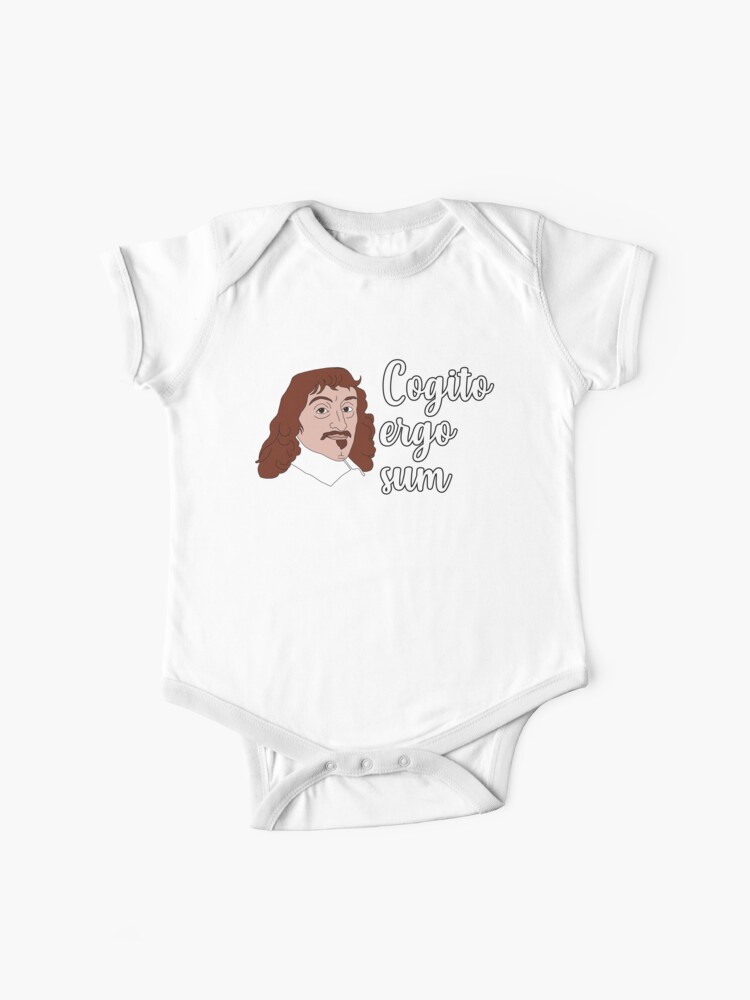 Cogito Ergo Sum Baby One Piece By Dexterdonkey Redbubble