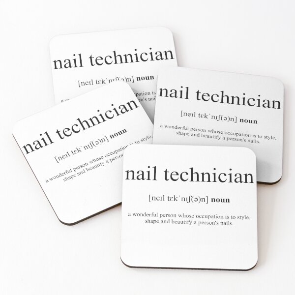 Artikelvorschau, Nail Technician (Nageltechnikerin) Definition | Dictionary Collection entworfen und verkauft von Designschmiede.