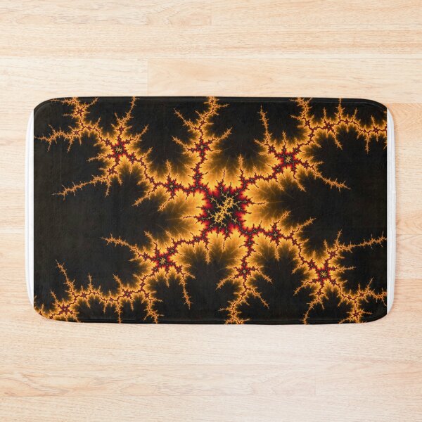 Item preview, Fractal lightning bolts gold designed and sold by dynamitfrosch.