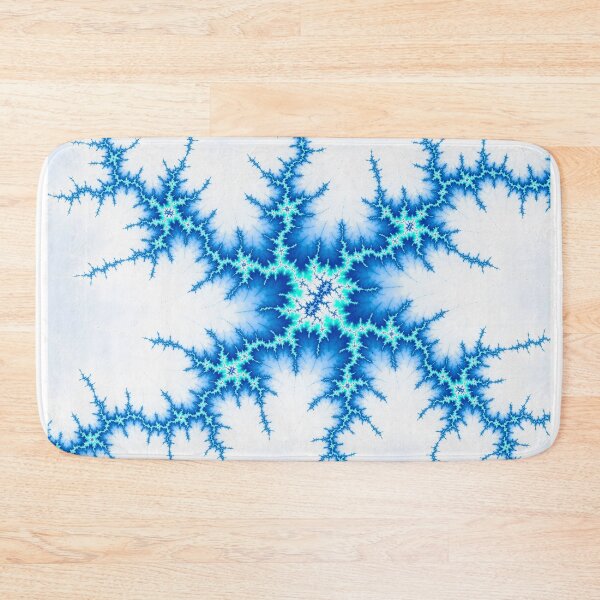 Item preview, Fractal flashes of blue designed and sold by dynamitfrosch.