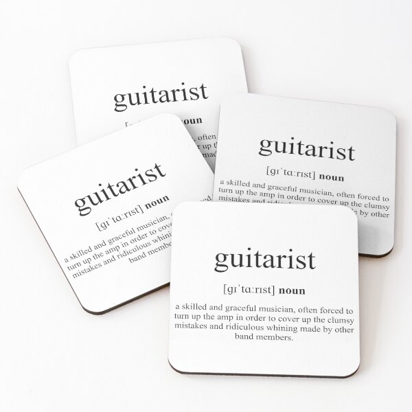 Artikelvorschau, Guitarist (Gitarrist) Definition | Dictionary Collection entworfen und verkauft von Designschmiede.