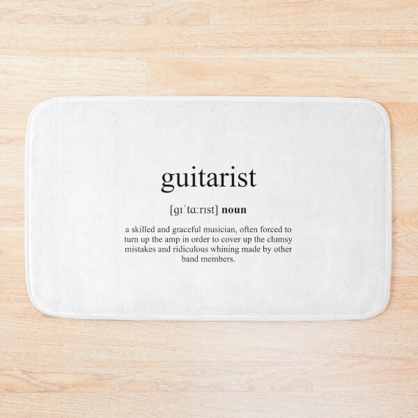 Artikelvorschau, Guitarist (Gitarrist) Definition | Dictionary Collection entworfen und verkauft von Designschmiede.