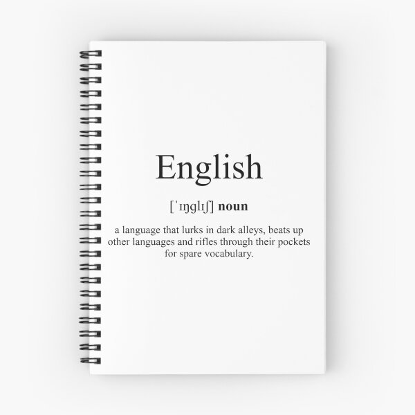 Artikelvorschau, English (Englisch)  Definition | Dictionary Collection entworfen und verkauft von Designschmiede.