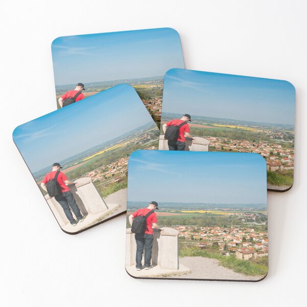 Item preview, Tourist reading information on observation point designed and sold by Grégory DUBUS.