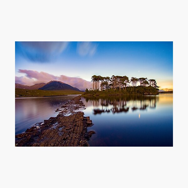 Pine Island, Connemara, Galway, Pre-Dawn Photographic Print