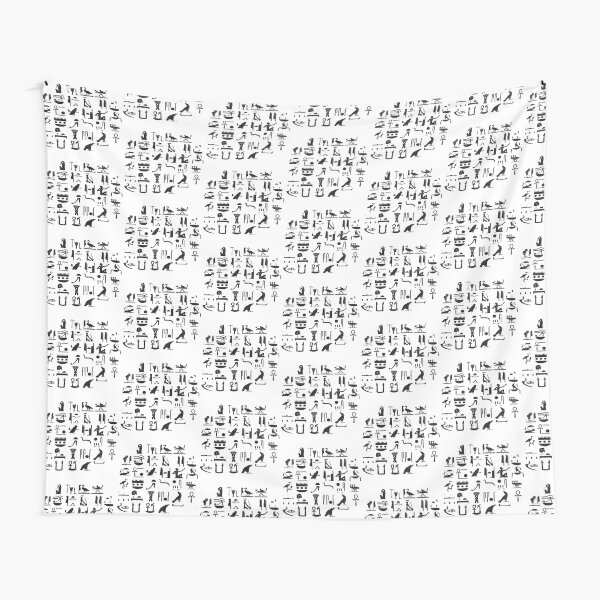 Hieroglyphics Tapestries Redbubble