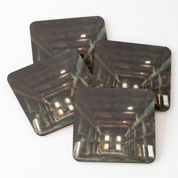 Item preview, Sunlight glows through openings in abandoned building designed and sold by 8kPzGZjJ20Rj.