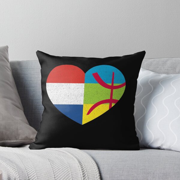 Item preview, Amazigh Dutch Pride Heart Tamazgha Netherlands Flag Gift designed and sold by cssdru.