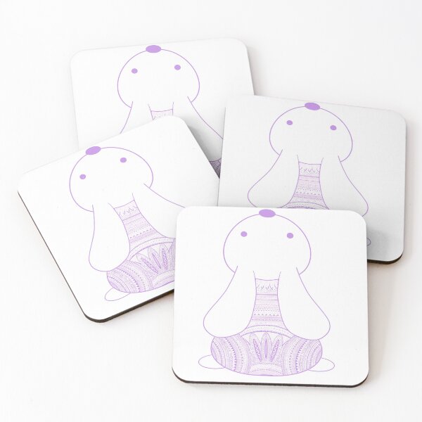 Item preview, Mandala Easter Bunny - Purple designed and sold by On The Lash.