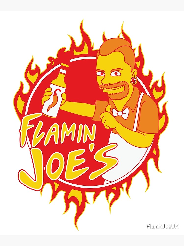 "Flamin'Joe's Chilli Co UK Logo" Poster for Sale by FlaminJoeUK Redbubble