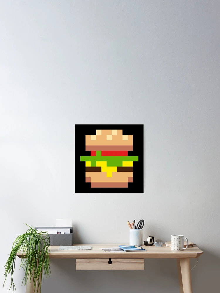 Thumbnail 2 of 3, Poster, Burger designed and sold by RazorCrab.