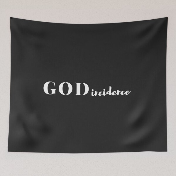 Item preview, Christian quote Godincidence designed and sold by pureheartvision.