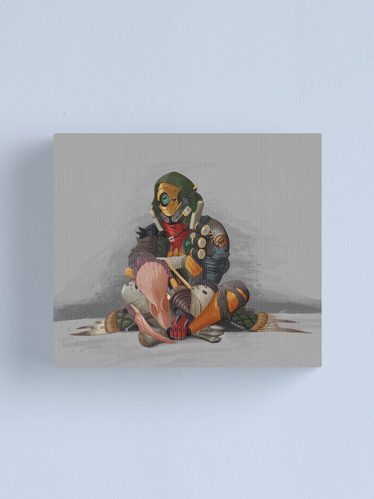 Alternate view of Fl4k and Broodless Canvas Print