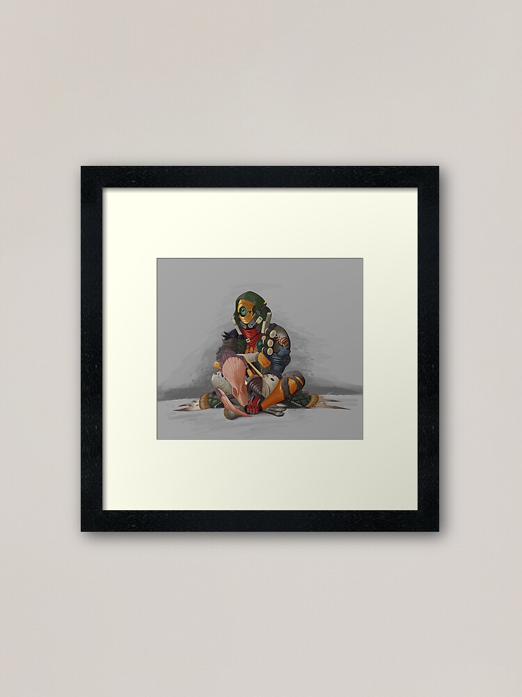 Alternate view of Fl4k and Broodless Framed Art Print