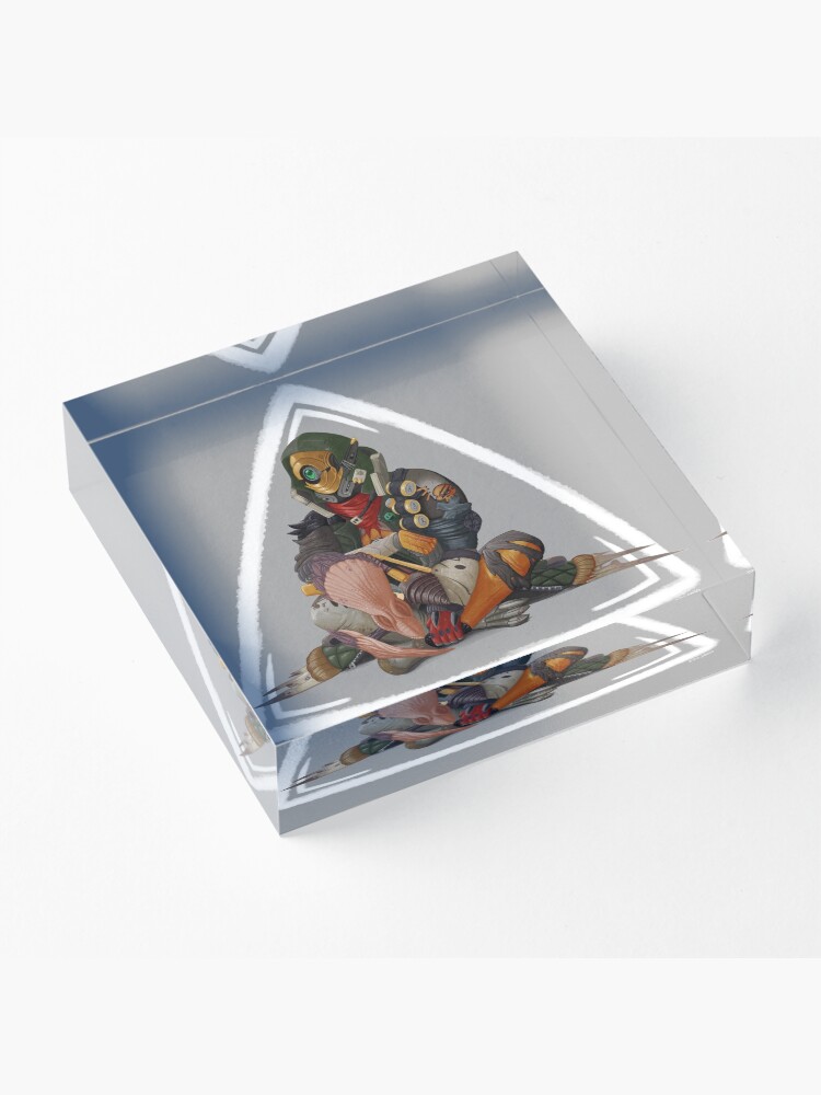 Alternate view of Fl4k and Broodless Acrylic Block