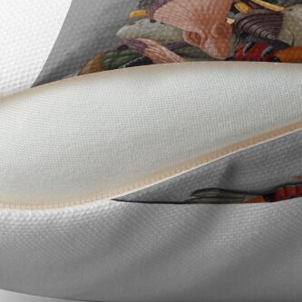 Alternate view of Fl4k and Broodless Throw Pillow