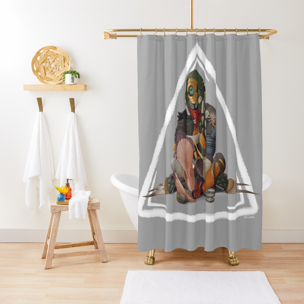 Fl4k and Broodless Shower Curtain