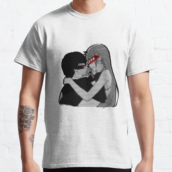 "HUSH V2" - Aesthetic Cyberpunk Darling In the Franxx Design Classic T-Shirt