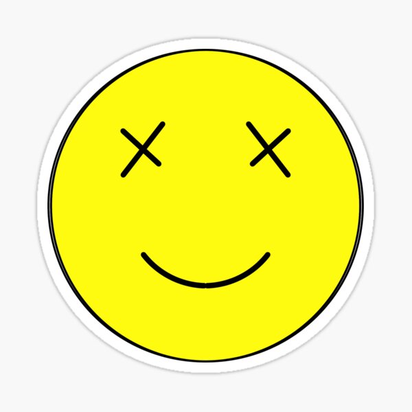 smiley☻です✩ X_x Stickers for Sale | Redbubble
