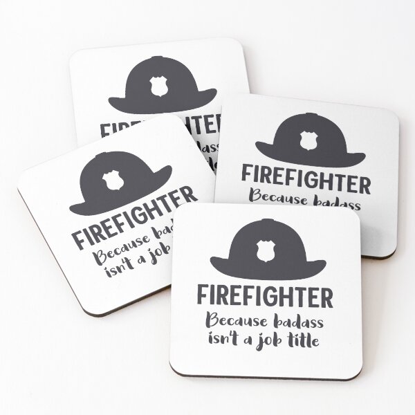 Item preview, Firefighter Because Badass Isn’t A Job Title designed and sold by SheaHMC.